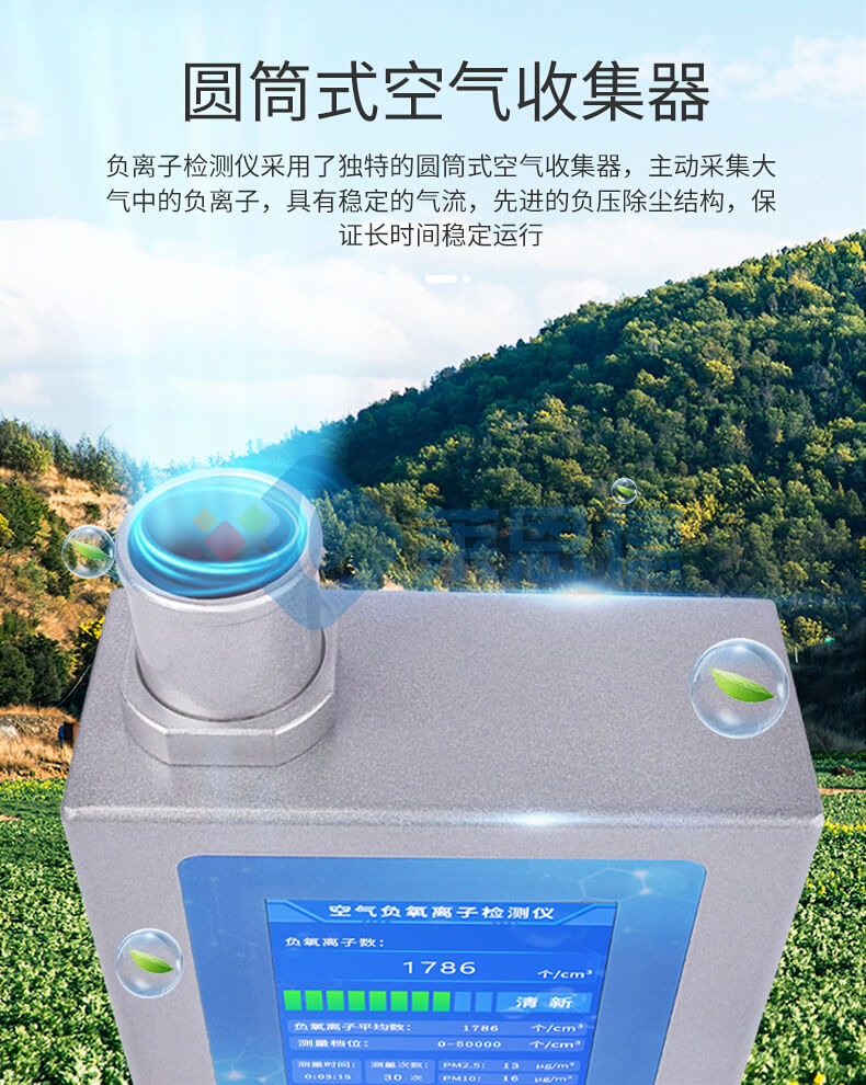 便攜式負(fù)離子檢測儀