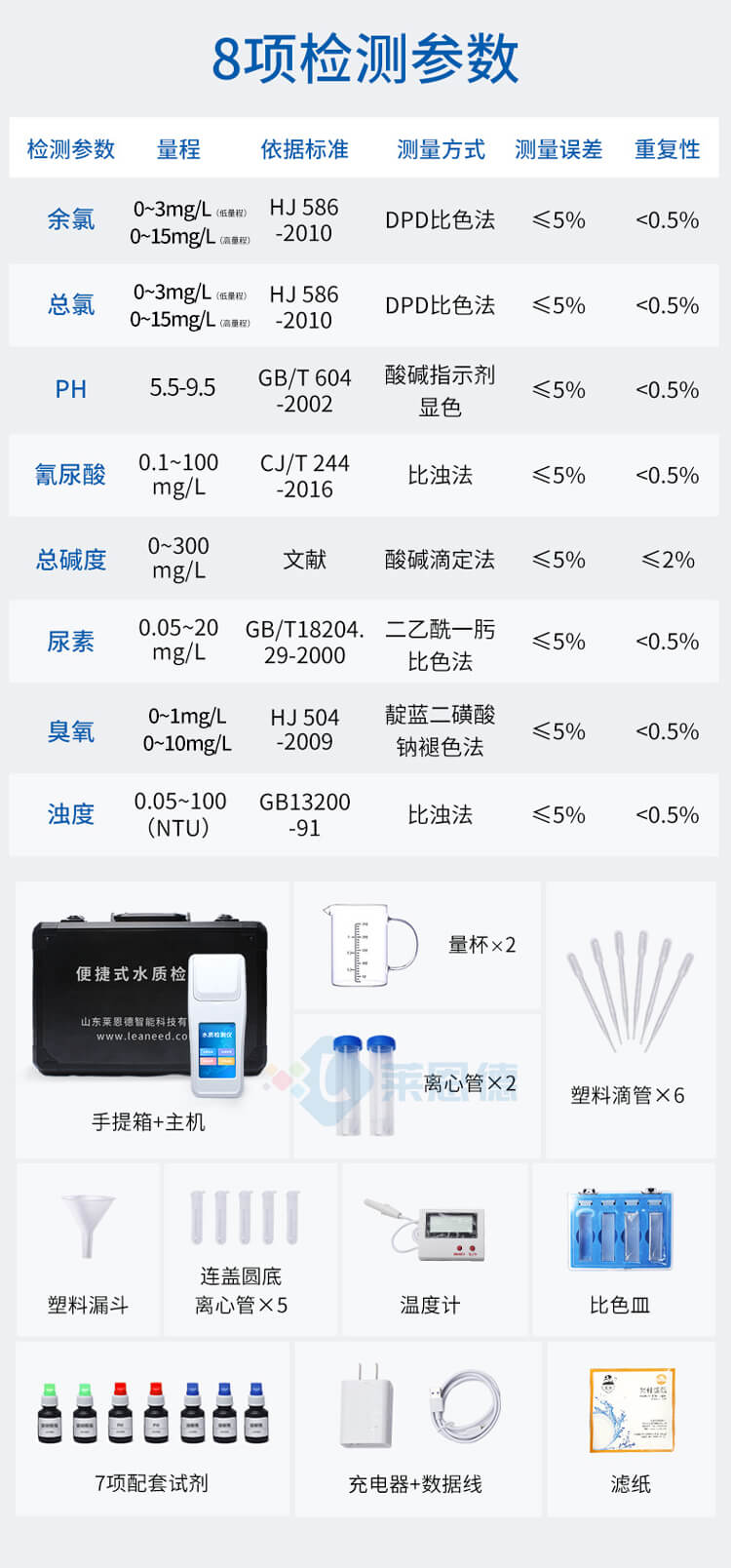 泳池水質(zhì)測量儀