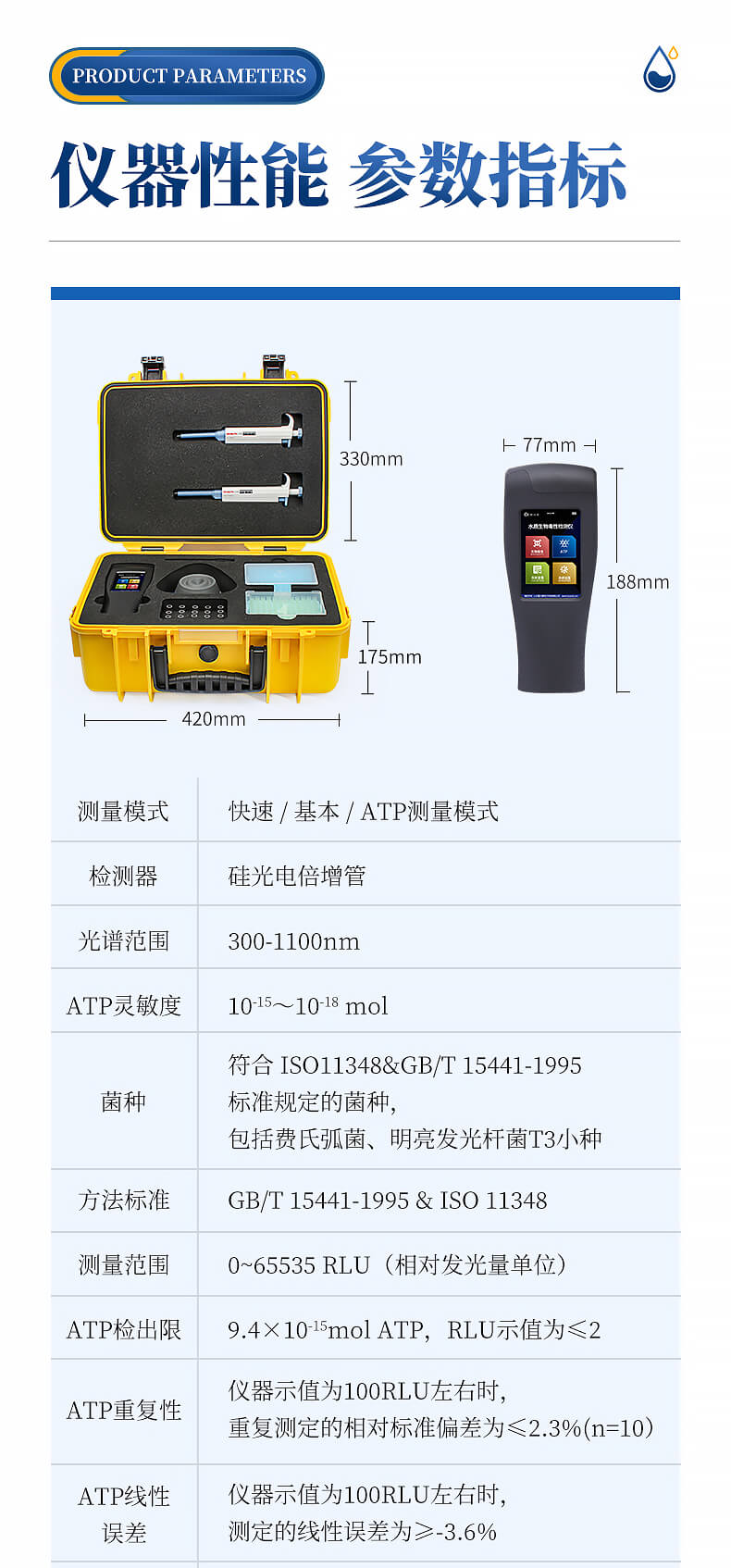 手持式生物毒性檢測儀