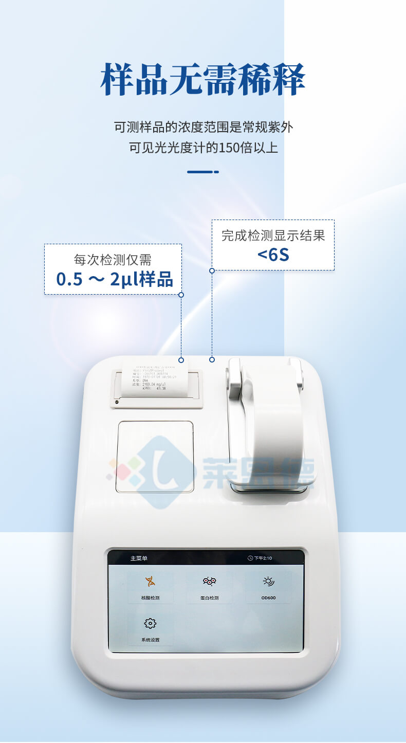 超微量分光光度計(jì)